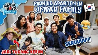 WASEDABOYS KE APARTEMEN KIMBAB FAMILY!! SERU BANGET  - KOREA TRIP #5