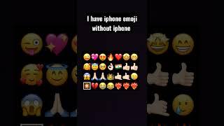 Full video link 🫶️    ios emoji on android Instagram   #instagramtips
