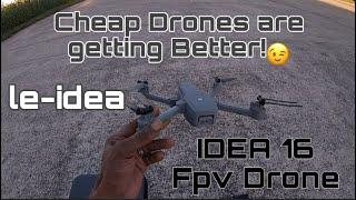 Toy Grade Drones are getting Better! - le-idea IDEA 16 FPV Drone