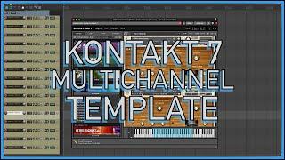 KONTAKT 7 Multichannel Template for REAPER (how-to & download)