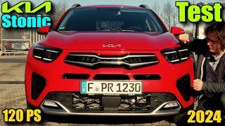 2024 Kia Stonic GT-line 1.0 T-GDI 48V (120 PS) - TEST Bericht Review Verbrauch Info Meinung deutsch