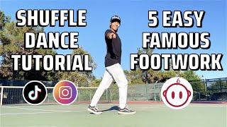 Easy Dance Moves For Beginners Tutorial | Easy Footwork Tutorial 2021 [Shuffle Dance] Kentobaby