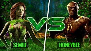 FIGHTING HER AIN'T EASY! Semiij (Poison Ivy) vs HoneyBee (Flash)