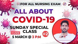 Covid-19 | Most Imp. MCQ’s  | Staff Nurse/NORCET & Other Nursing Exams| RJ CAREER POINT