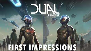 Dual Universe - Sci-Fi MMO First Impressions Gameplay