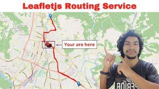 Leaflet Routing Machine || Open Source Routing service || GeoDev