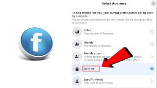 How to Change Facebook profile picture Without Notifying Everyone on PC/Laptop 2025