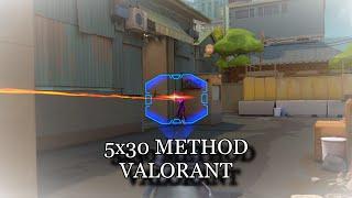 5x30(5 Min/Day) method is actually boosting your gamesense in VALORANT