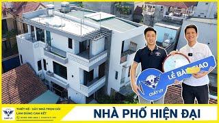 Cùng Chất Uy Khám Phá Mẫu Nhà Phố 3 Tầng Hiện Đại Trị Giá 1,5 Tỷ Đồng Của Anh Hưng Tại Hà Nội.