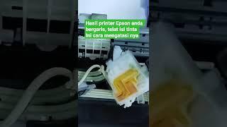 Cara Mengatasi Printer Epson L3120 Hasil bergaris part 3