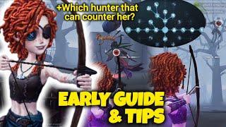 ARCHER EARLY GUIDE & TIPS + ALL TEST with Hunter Skill & Trait! Identity V New Survivor TEST SERVER