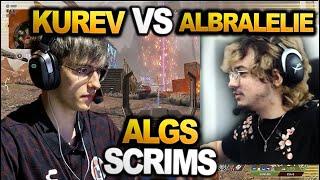 Albralelie’s Team vs Former ALGS Champ TLAW Kurev in ALGS Scrims!! LAST 2 SQUADS!