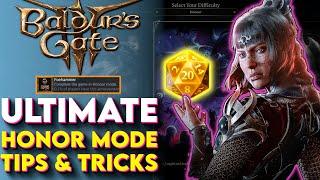 Ultimate HONOUR Mode Guide In Baldurs Gate 3! – BG3 Honour Mode Tips And Tricks You Need To Know