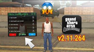 GTA San Andreas v2.11.264 MOD MENU  #gtasanandreas #trending #games #gta #viral #trend #vlog #mods