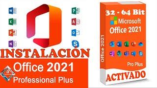 ️INSTALACIÓN DE MICROSOFT  OFFICE 2021 - 2019  + ACTIVADOR en ESPAÑOL️