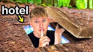 I Stayed in SECRET Hotel Rooms!