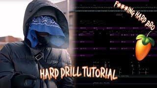 [FREE FLP] Beat Making | Hard Drill Tutorial With Doro