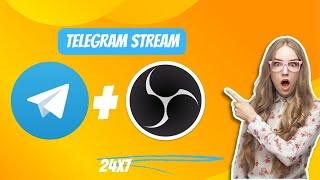 Create live stream in Telegram| create a TV channel in telegram