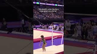 She is also 44 years old in this video #gymnastics #unevenbars #exhibition