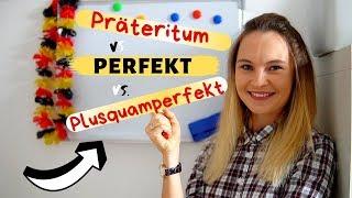 Unterschied Vergangenheitsformen: Präteritum, Perfekt, Plusquamperfekt