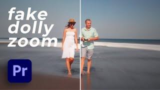 Make the Dolly Zoom Effect in Premiere Pro