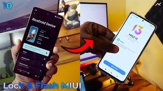 Ep #10: Redmi Note 10 Pro/Pro Max - Lock bootloader and revert back to MIUI