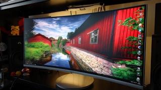 Samsung CF791 100Hz 3,440x1,440 curved gaming monitor review - By TotallydubbedHD