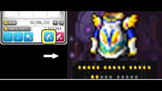 MapleSEA: Todds Hammer (Transfer Hammer) Starforce transfer tutorial [Cheapest way to Starforce]