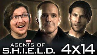 AGENTS OF S.H.I.E.L.D. 4x14 REACTION | The Man Behind The Shield | First Time Watching | Review