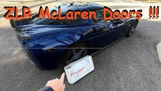 ZLR (McLaren) Door Install on the C6 Corvette + 1st Day Fail and Crazy Security Guard