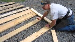 MMJ   How to build a movable livestock pen