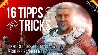 16 #Starfield PRO Tipps & Tricks ⭐️ Von Null auf Held  Credits - Schiffe - Bikinis & Mehr!