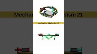 Lifting Jack Assembly and Animation  #mechanical #mechanism #solidworks