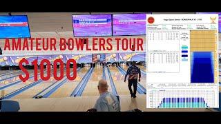 $1000 AMATEUR BOWLERS TOUR 4 GAME QUALIFIER// BROADWALK OIL PATTERN