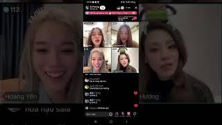 [4/1/2025] Ái Phương, Bùi Lan Hương, Hoàng Yến Chibi & Hoàng Oanh Live Tiktok