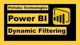 Dynamic Filter (Filtering) in Power BI using Filter Dax Function