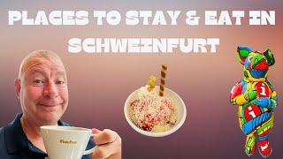 Schweinfurt,Germany Places To Stay, FOOD To Eat and People To See/Vlog