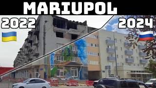 MARIUPOL BEFORE AND AFTER COMPILATION 2024