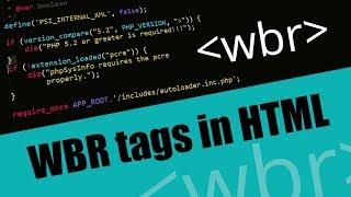 Learn WBR tags in HTML |  Eduonix