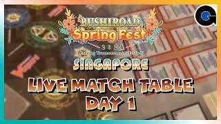 Bushiroad Spring Fest 2024 Singapore Day1 | LIVE Match Table