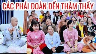 CÁC PHÁI ĐOÀN ĐẾN THĂM THẦY#cusinhuanduc