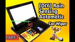 ||SR Robotics ||PART-1||How To Make Automatic Rain Sensing Car Wiper Using Arduino Nano