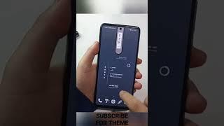 Tema miui 12 estetik dark tembus akar #shorts