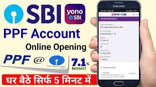 Sbi PPF Account opening online 2023 | How to open ppf account sbi | PPF Account opening