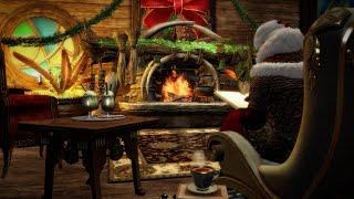 1 Hour of Festive Sounds & Music from Guild Wars 2 | Wintersday Yule Log