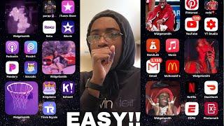 (TUTORIAL) How To Get The Best IOS14 HomeScreen !!