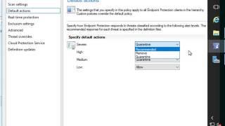 SCCM Current Branch - Configuring Endpoint Protection for Client Malware Scanning