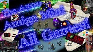 Amiga Mini All Games! The Games of the A500 in a nutshell!