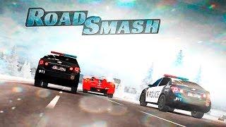 Сумасшедшие Гонки #1 Прохождение игры ВИДЕО про машинки ROAD SMASH  games about cars