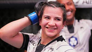 Ailin Perez Octagon Interview | UFC Vegas 77